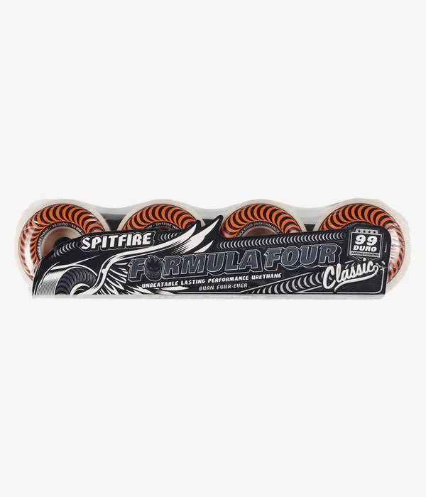 Ruote da skateboard Spitfire Formula 4 99Du Classic Orange 53mm