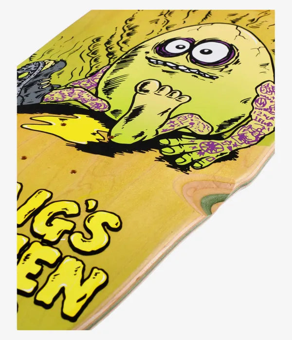 Heroin Skateboards Questions Craig's Rotten Egg 10" Tavola da skateboard