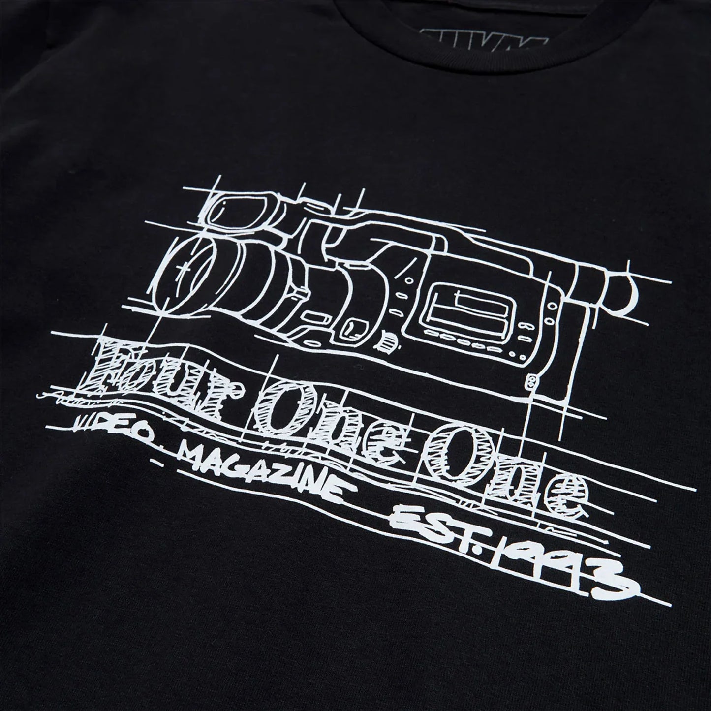 411 - VX T-SHIRT BLACK