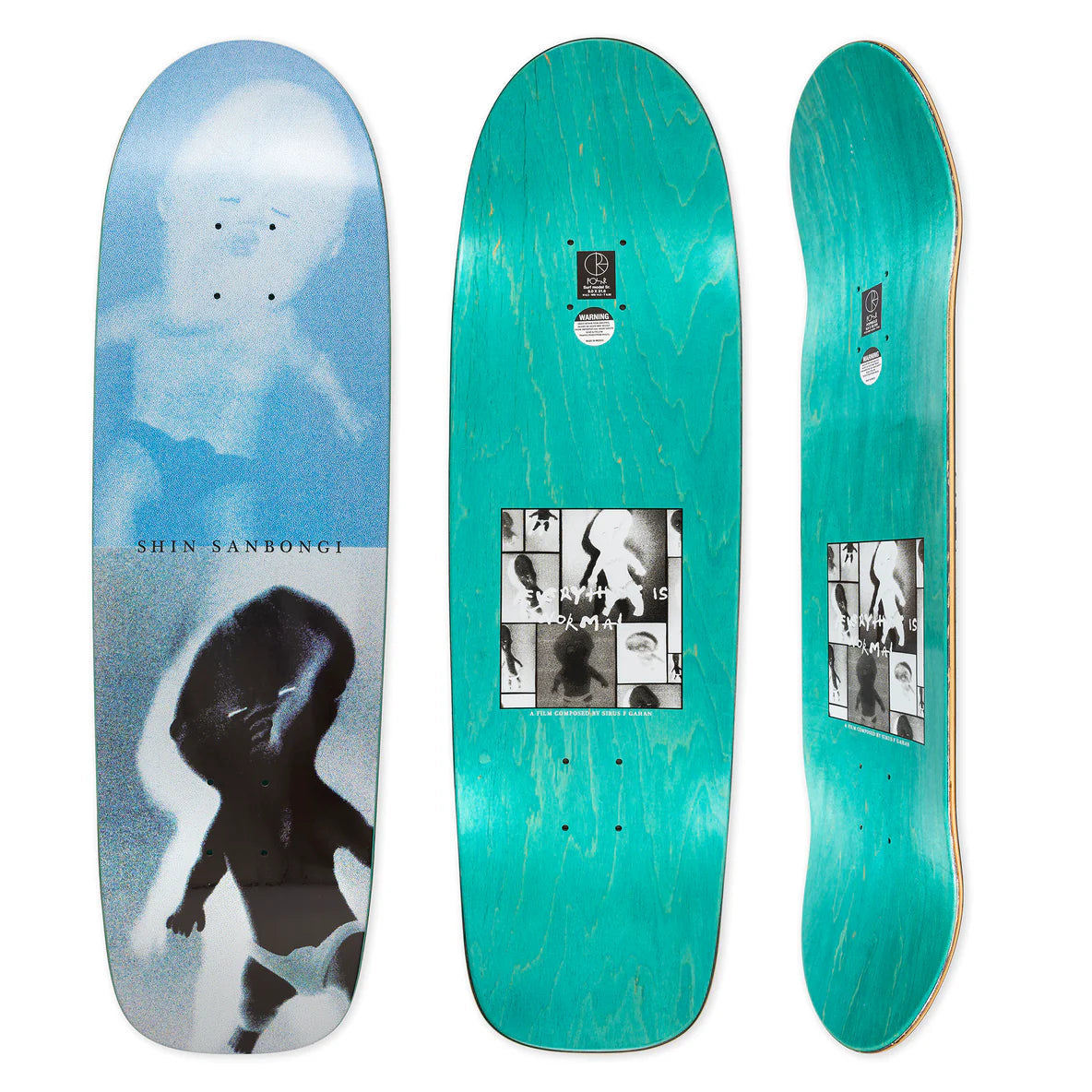 Tavola da skateboard POLAR SKATE CO. - DECK | SHIN SANBONGI | BABIES SURF SR. 9