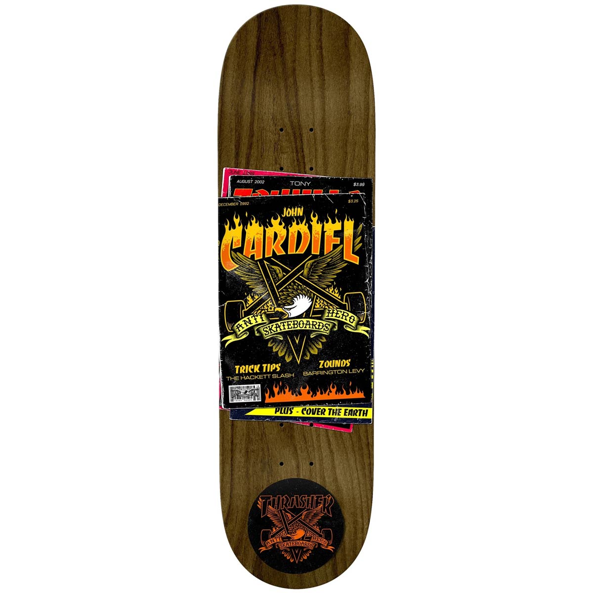 ANTIHERO X THRASHER MAGAZINE JOHN CARDIEL DECK 8.62