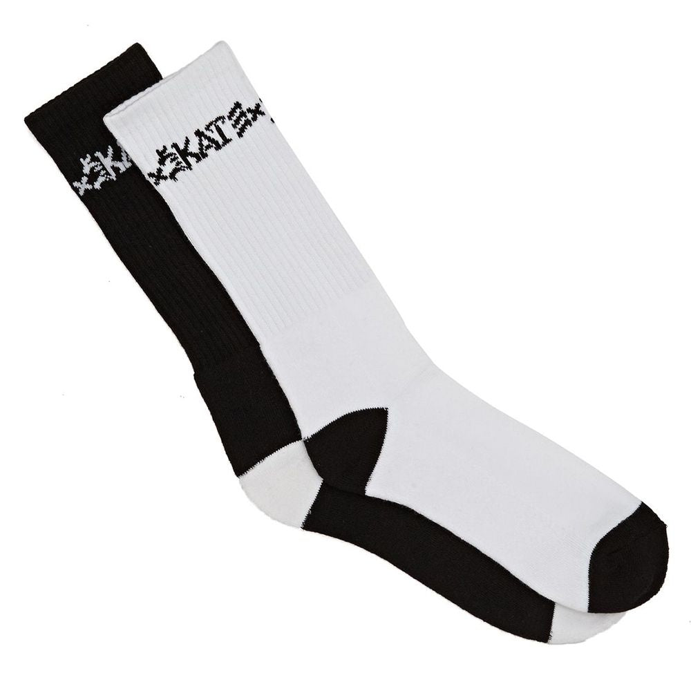 THRASHER SOCKS
PACK 2 SKATE AND DESTROY - BLACK/WHITE