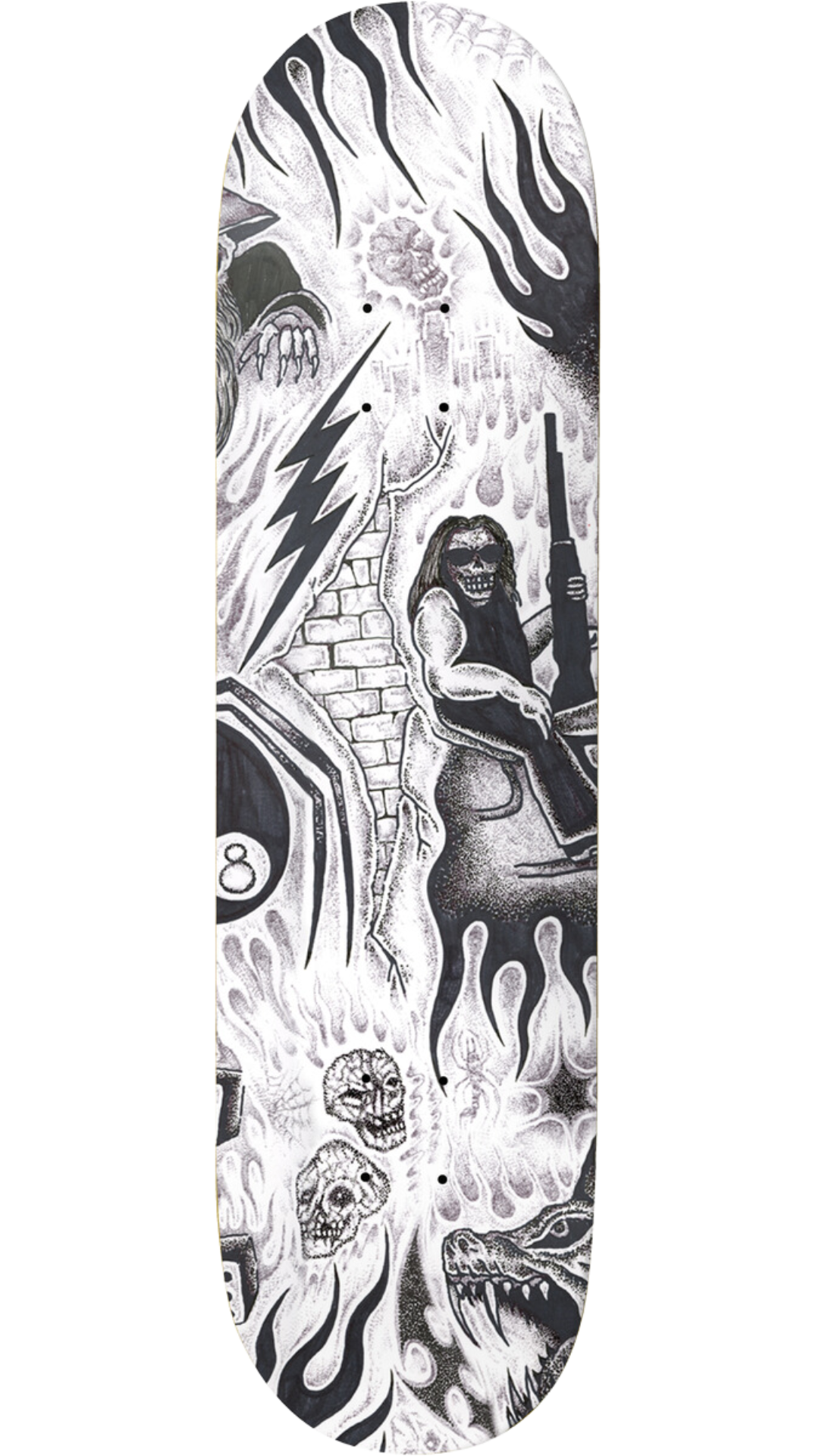 Tavola da skate BAKER SKATEBOARDS JACOPO TRYPTIC 8.25