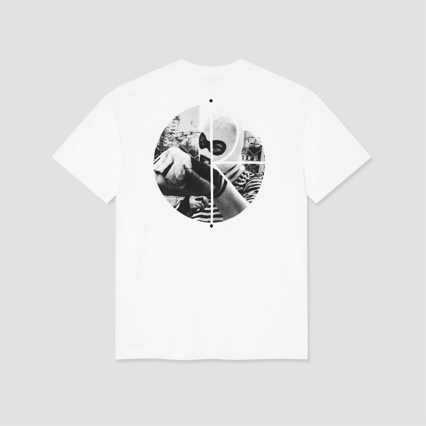 Maglietta a maniche corte Polar skate co. Fill Logo Klez Tee (White)