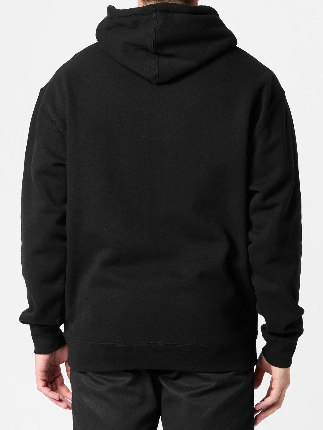 Felpa con cappuccio Spitfire Heatwave hood black
