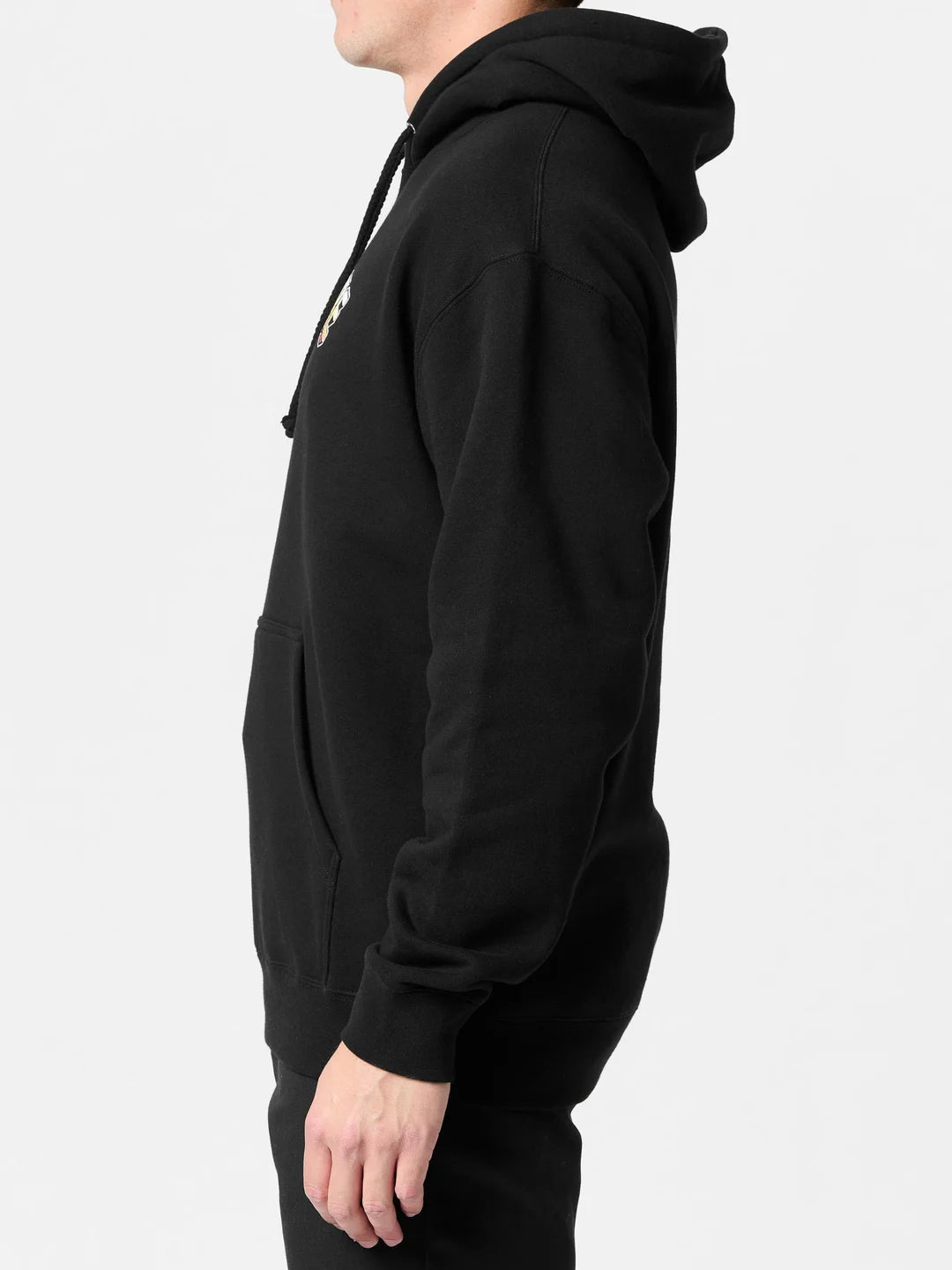 Felpa con cappuccio Spitfire Heatwave hood black