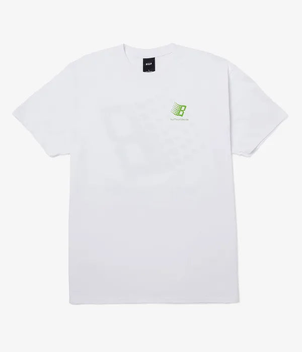 Maglietta a maniche corte HUF x Bronze 56k S/S Tee – White