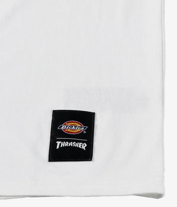 DICKIES X THRASHER - GRAPHIC T-SHIRT WHITE