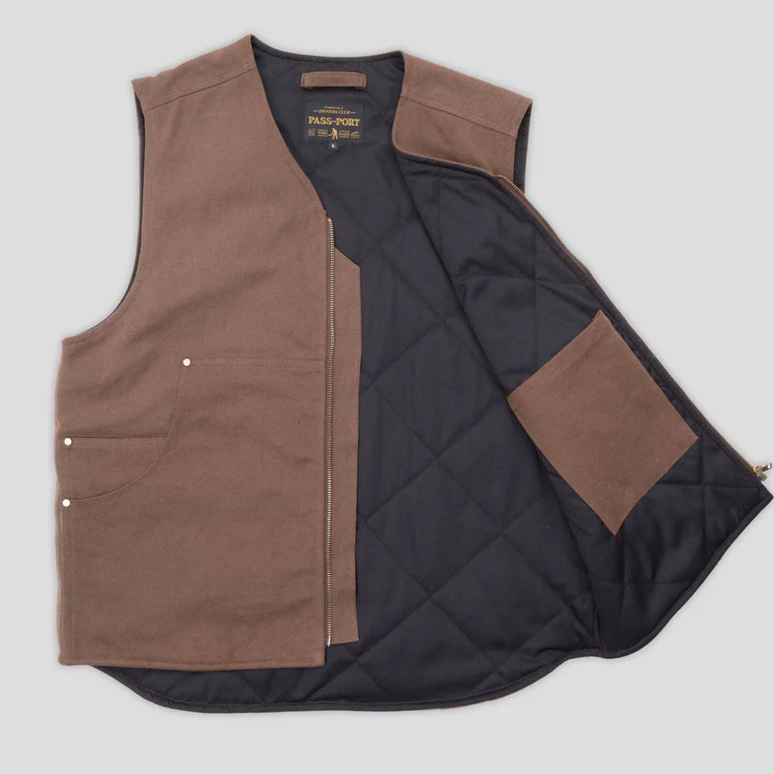 Smanicato PASS~PORT DIGGERS CLUB VEST - MUD