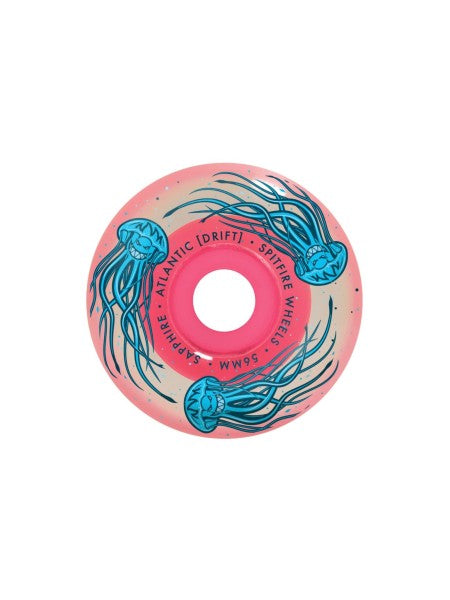 Ruote da skateboard SPITFIRE Sapphire Pink 90DU Atlantic Drift 56mm