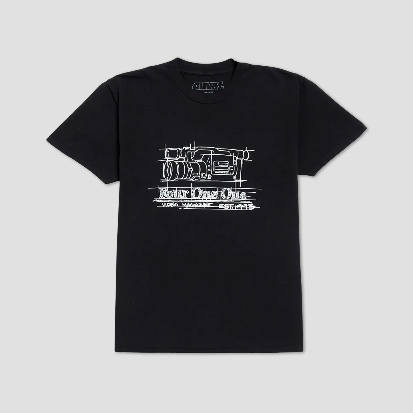 411 - VX T-SHIRT BLACK