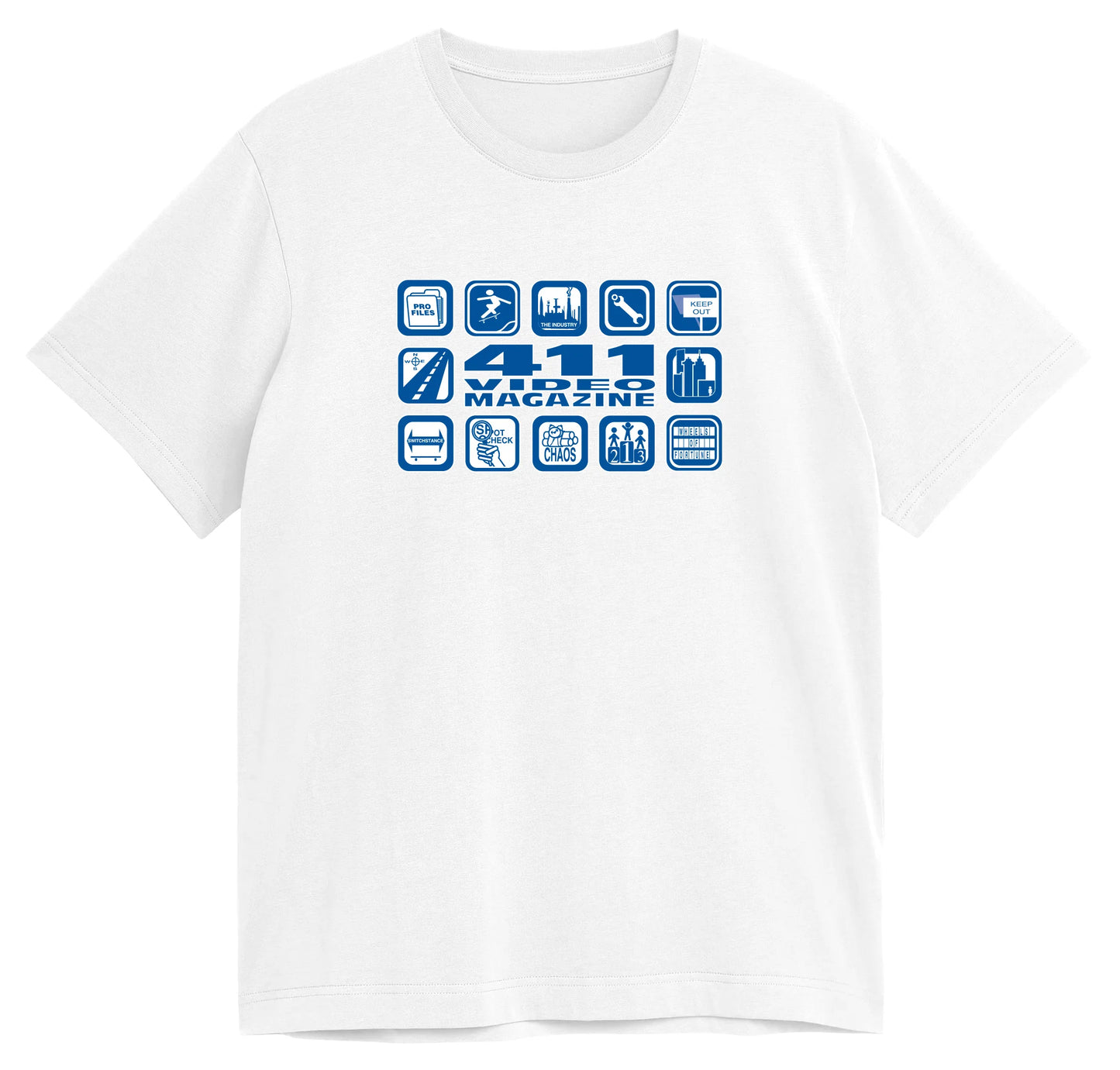 411 - Icons S/S Tee White