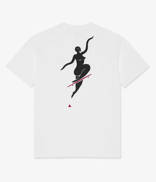 Maglietta a maniche corte Polar Skate Co. No Comply Tee (White)