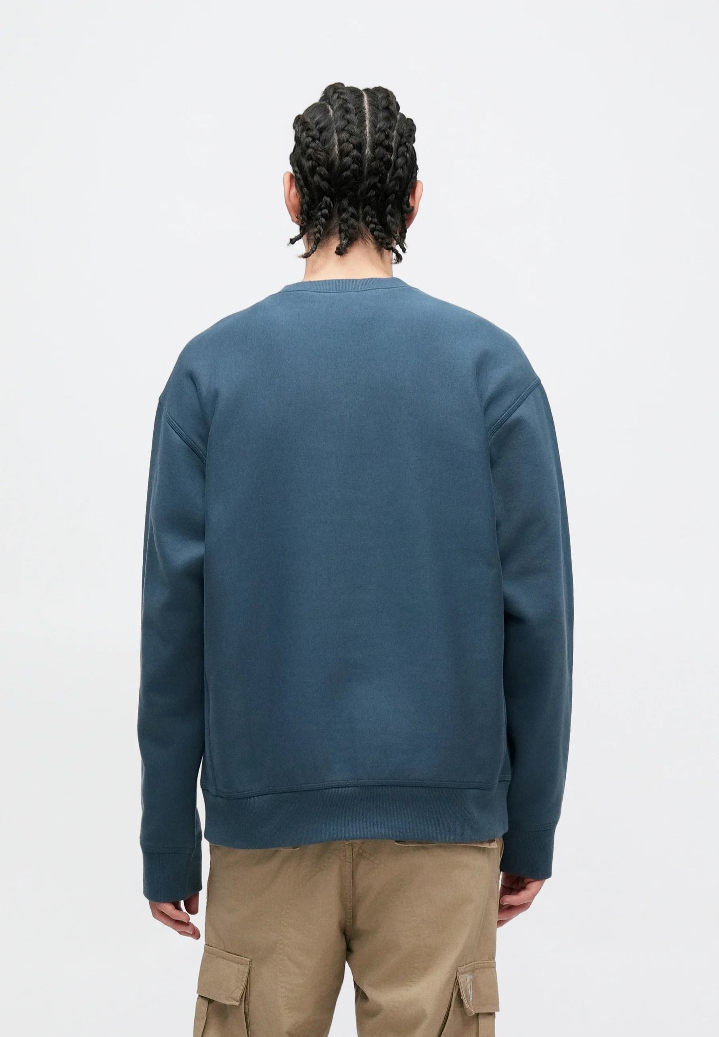 Carhartt - American Script Sweat Office Blue
