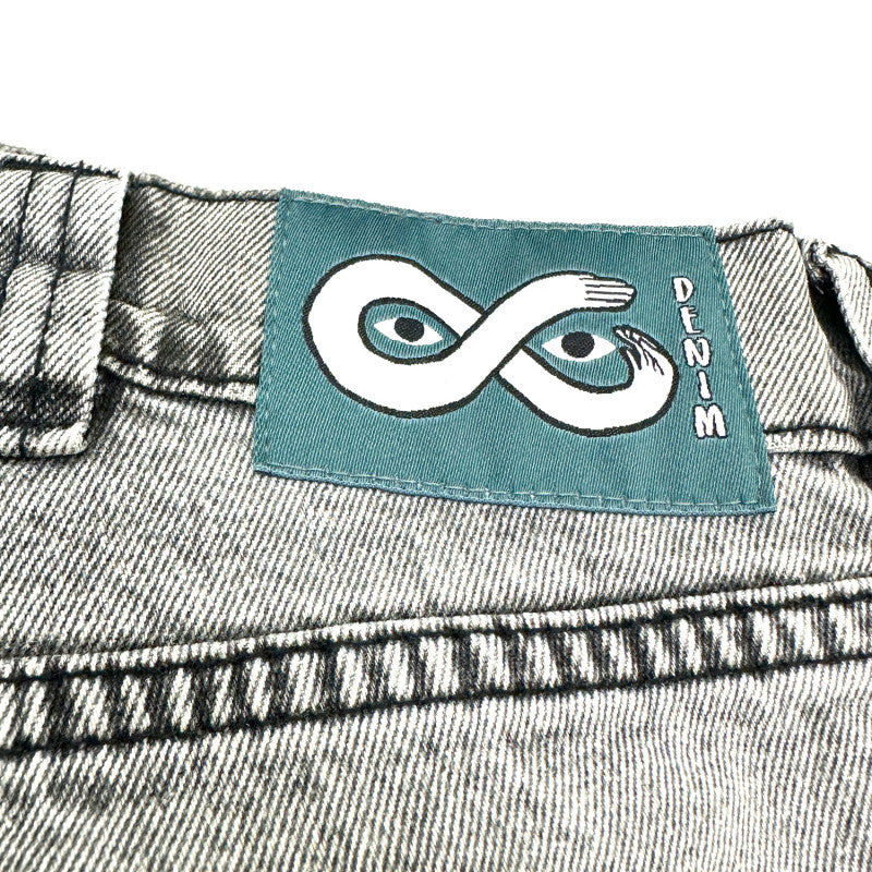 MAGENTA OG DENIM PANTS - ACID WASH