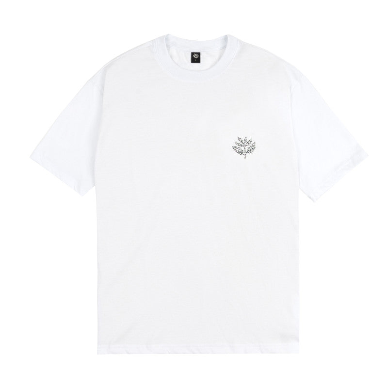 MAGENTA MIGRATION TEE - WHITE
