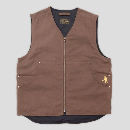 Smanicato PASS~PORT DIGGERS CLUB VEST - MUD