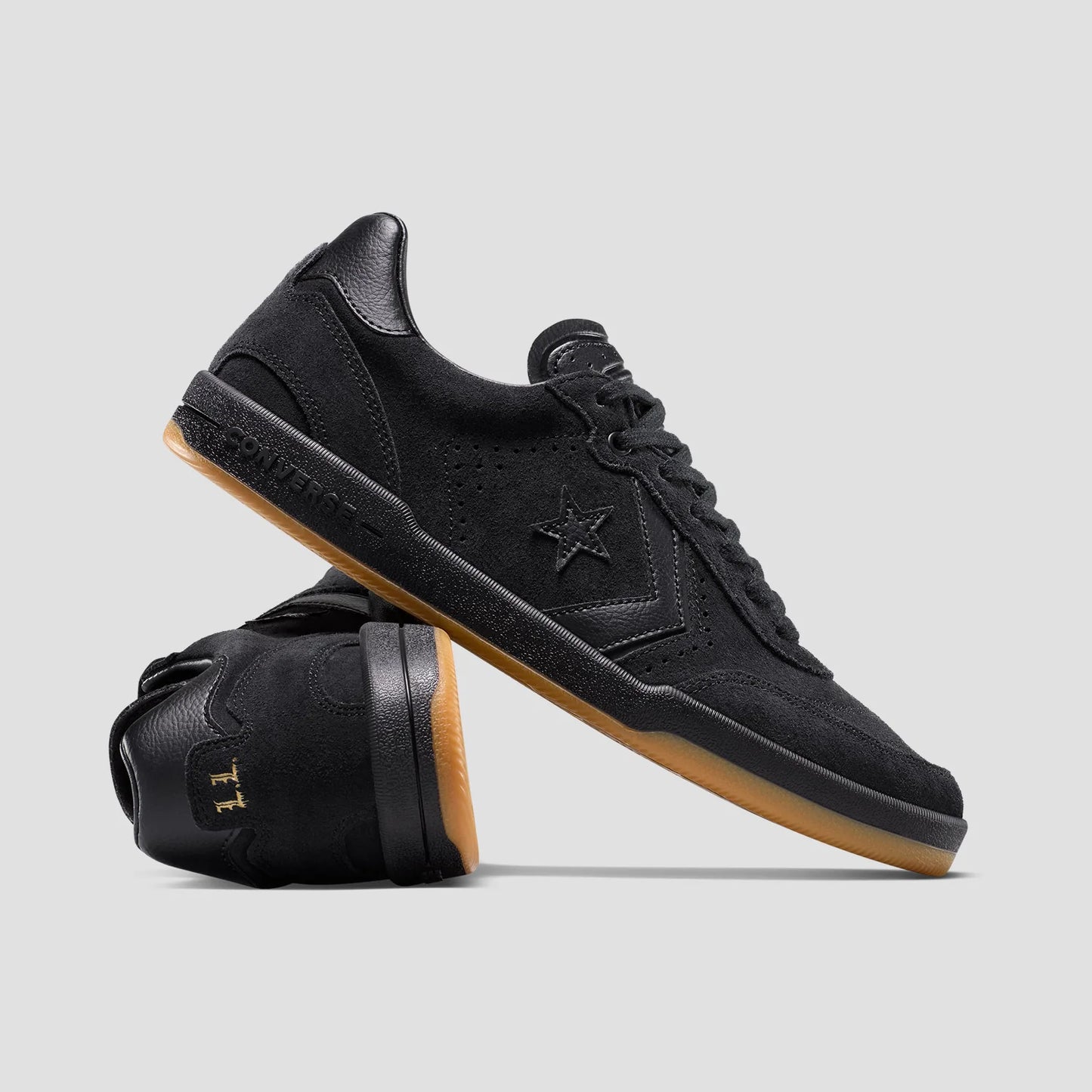 Converse Louie Lopez Pro 2 Skate Shoes Ox Black / Black / Gum