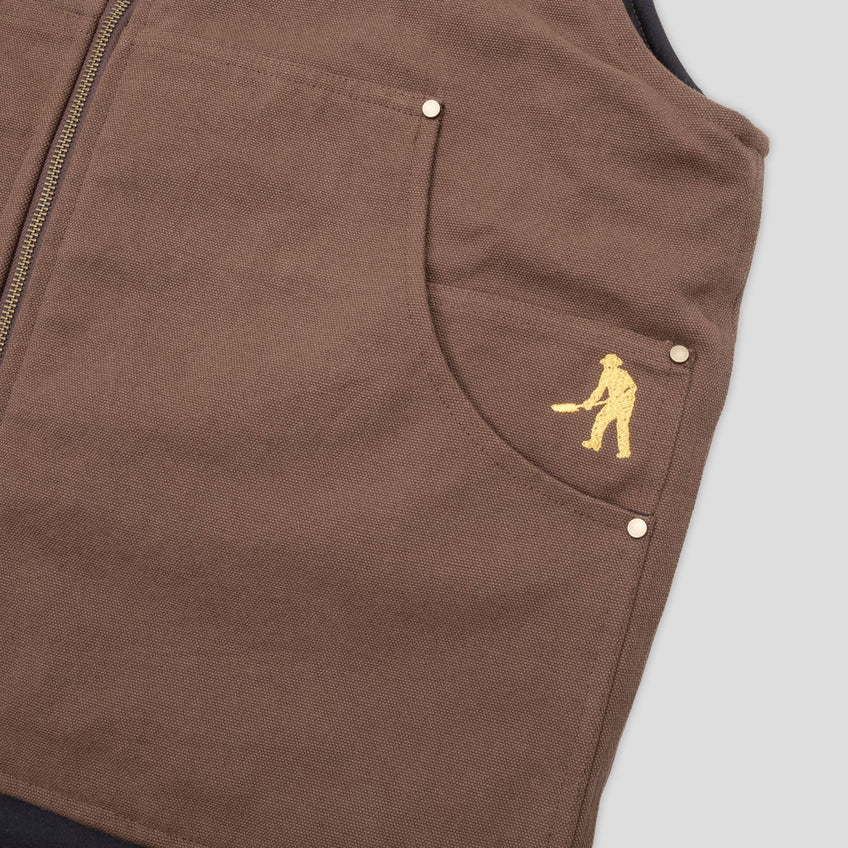 Smanicato PASS~PORT DIGGERS CLUB VEST - MUD
