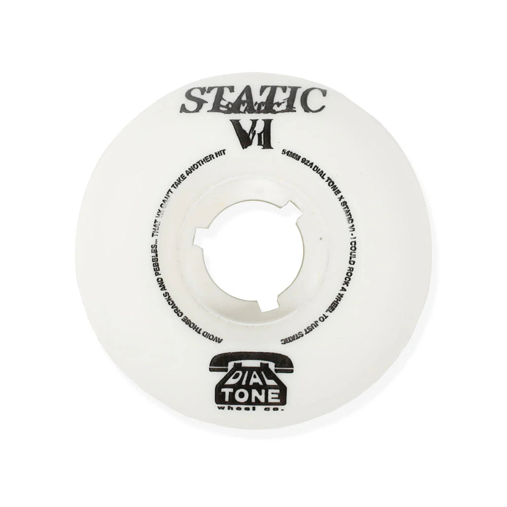 DIAL TONE WHEEL CO. STATIC VI CRUISER WHEELS STANDARD 92A 54mm