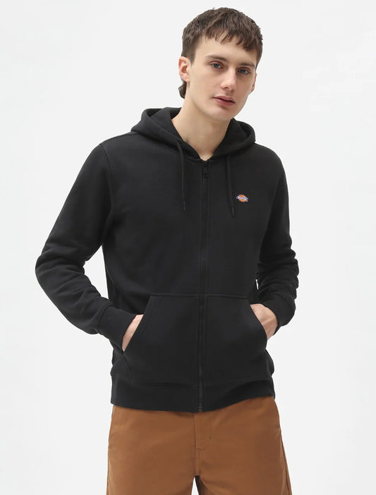 Dickies - Oak Port Zip Hoodie Black