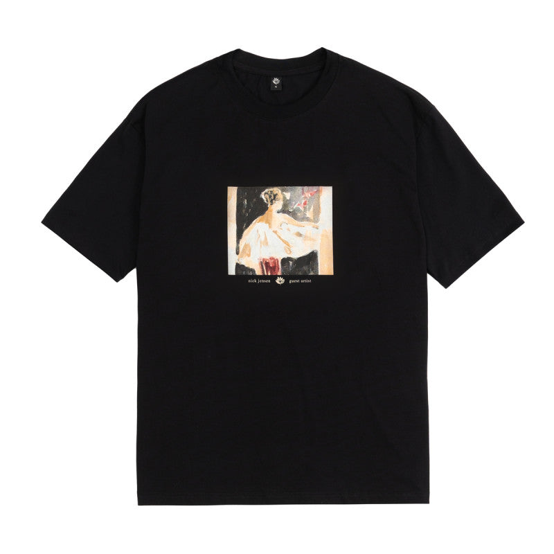 MAGENTA NICK JENSEN GUEST ARTIST TEE - BLACK