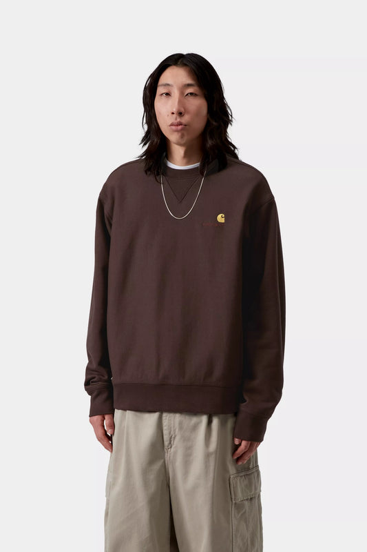 Carhartt - American Script Sweat Palisander
