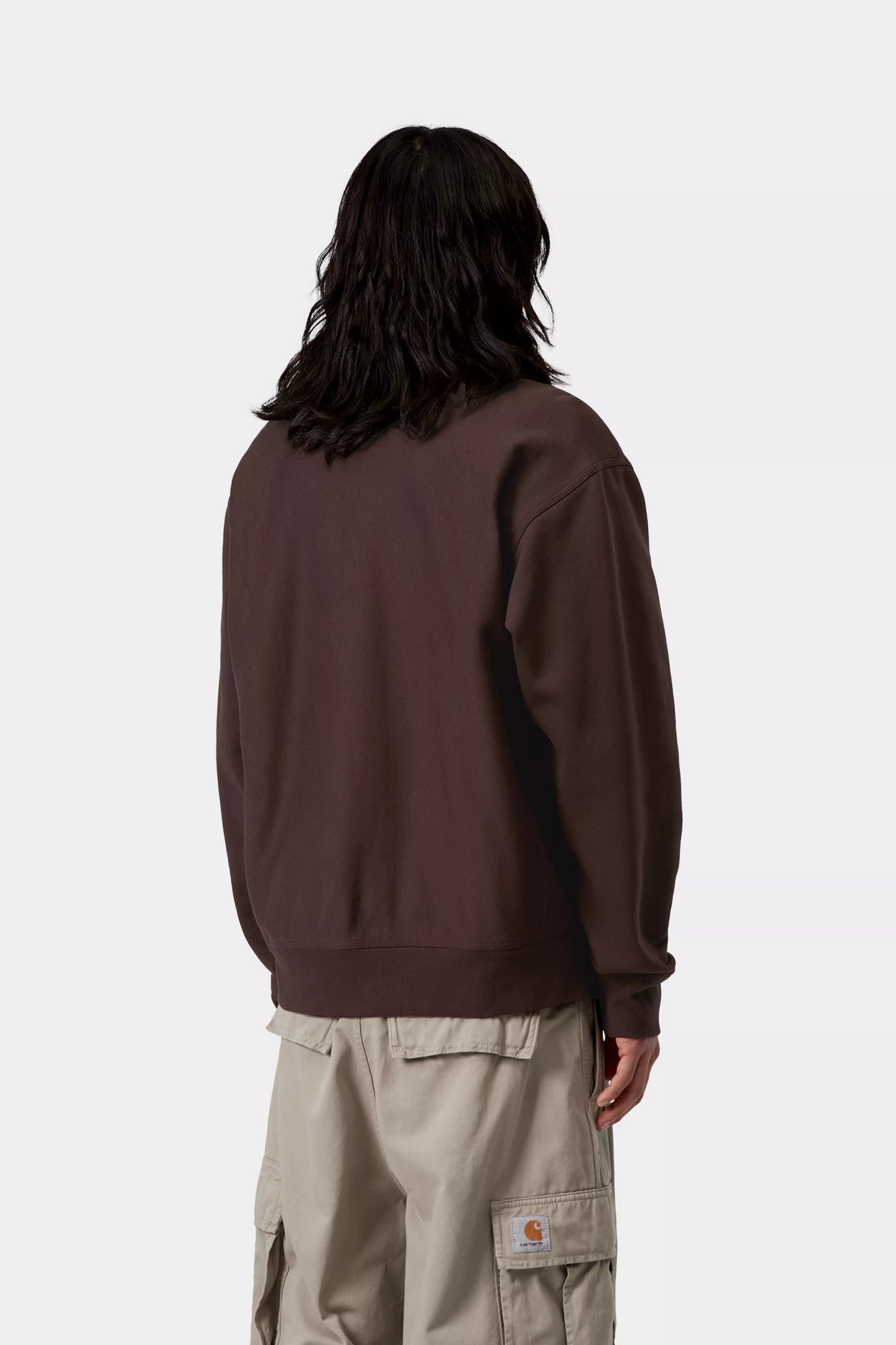 Carhartt - American Script Sweat Palisander