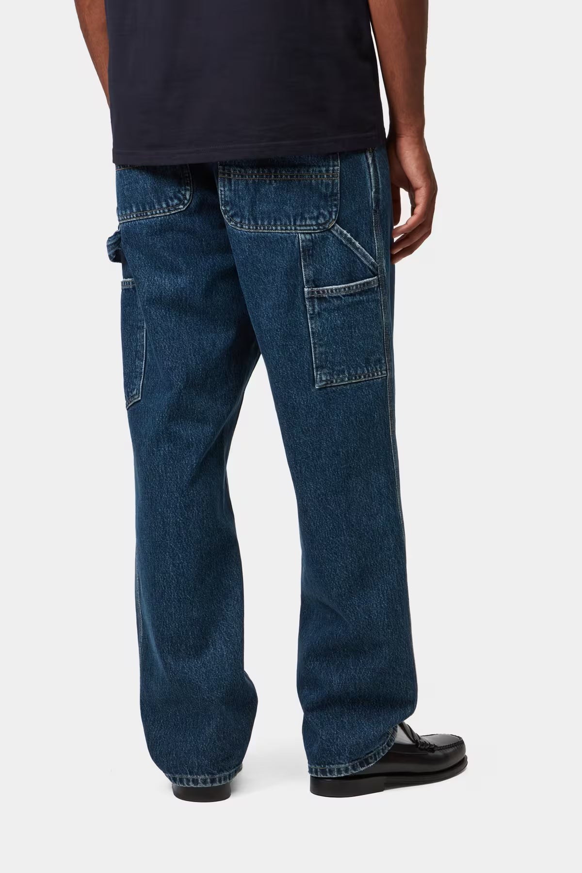 Carhartt - Single Knee Pant Blue stone washed