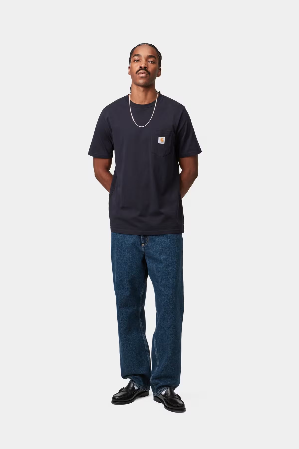 Carhartt - Single Knee Pant Blue stone washed