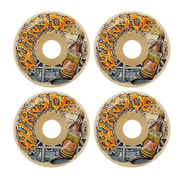Ruote da skateboard  SPITFIRE - F4 LIVE TO BURNSIDE CLASSIC 58MM 99DU / 58 MM