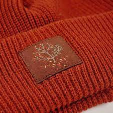 MAGENTA TREE BEANIE – ORANGE