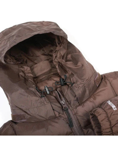 THEORIES BRAND BRICK PUFFER - CHOCOLATE