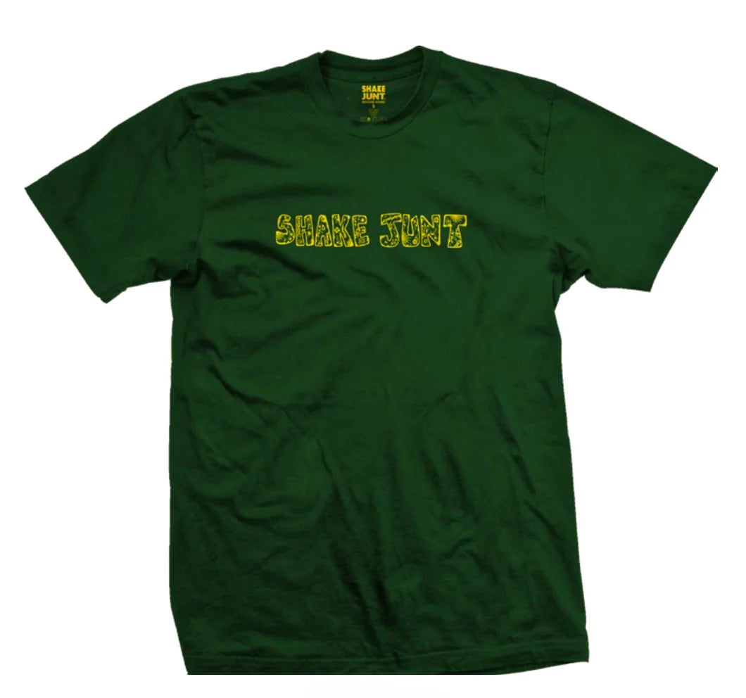 SHAKE JUNT LOTTIES T-SHIRT GREEN