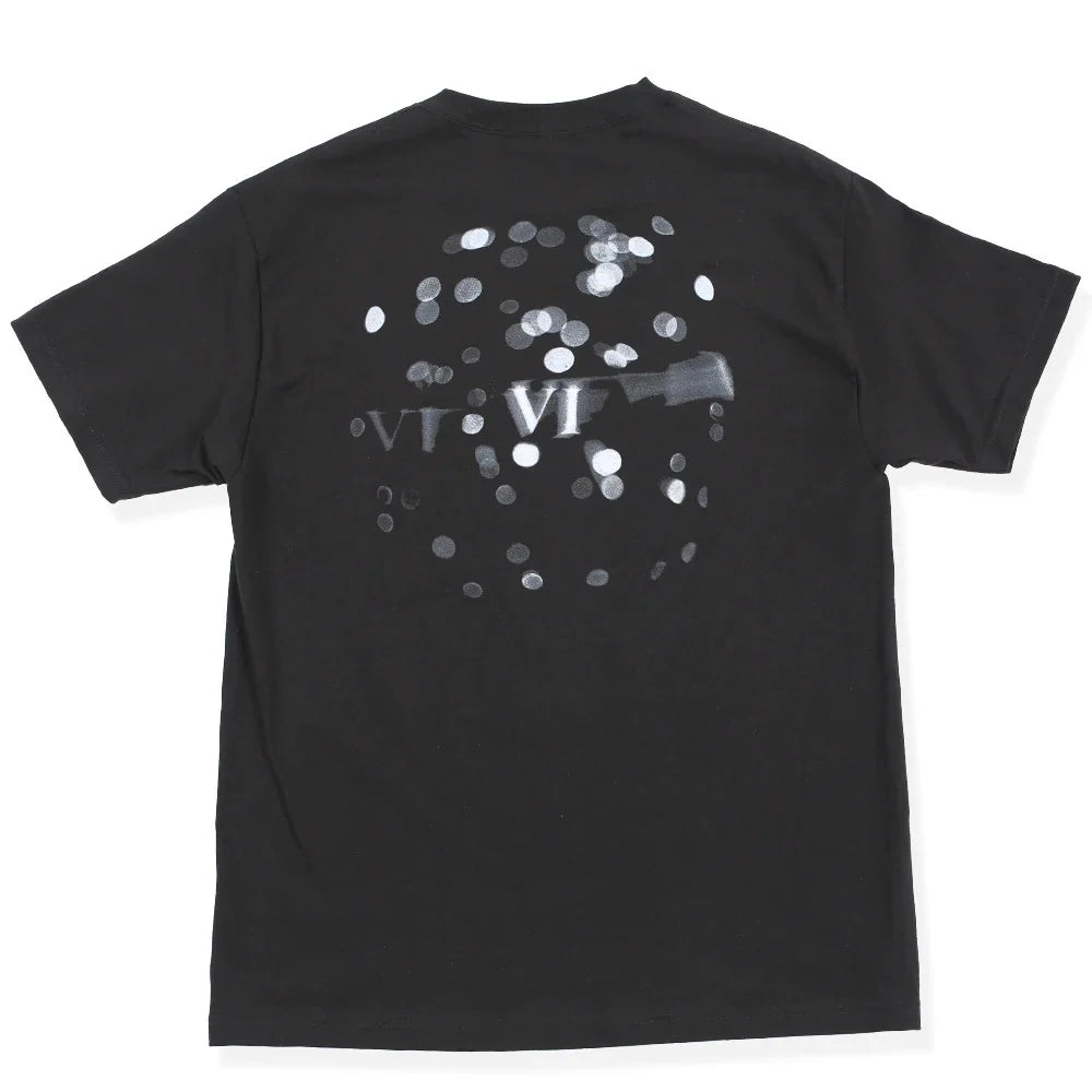 THEORIES STATIC VI SPECTACLE  TEE - BLACK
