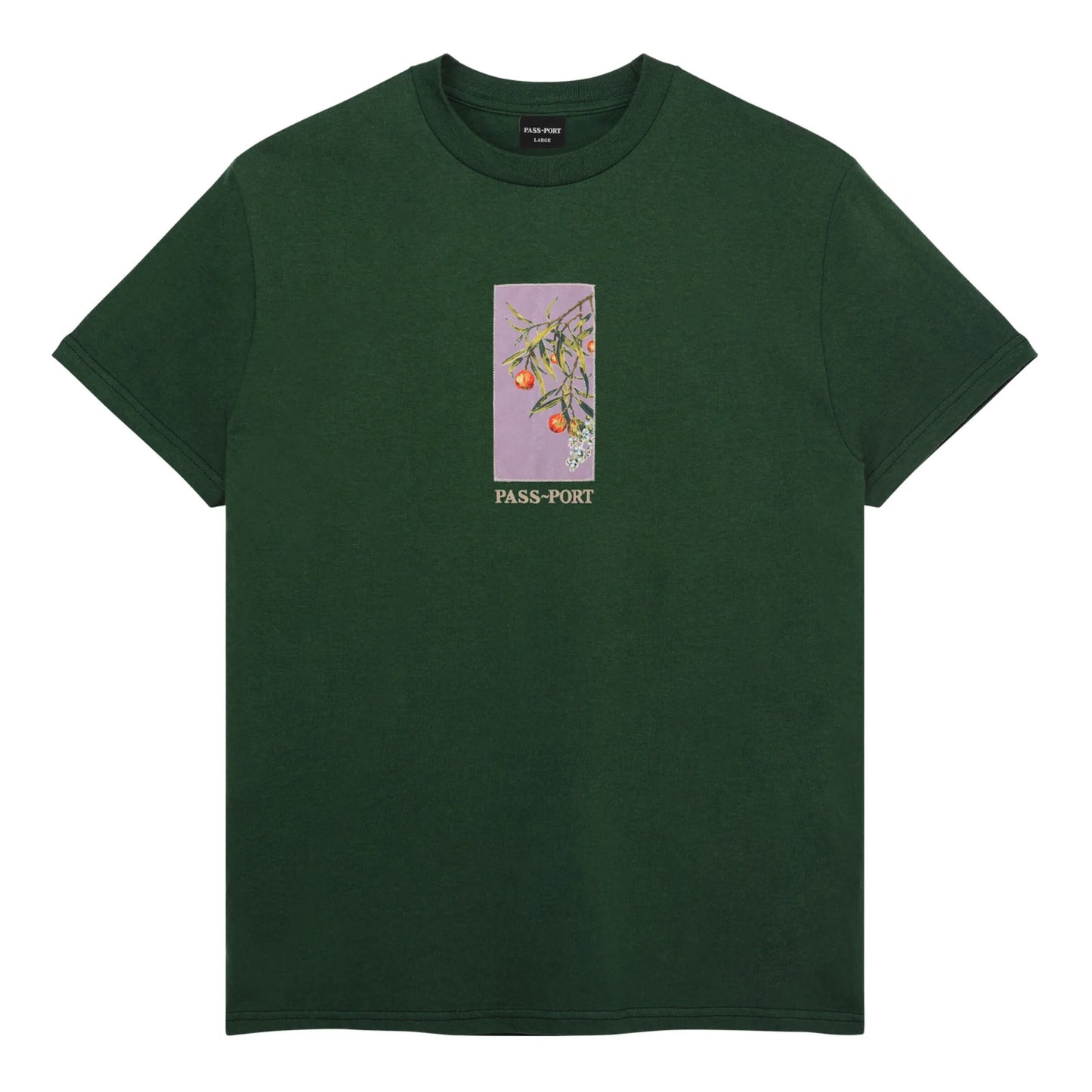 PASS~PORT Quandong Tee Forest Green