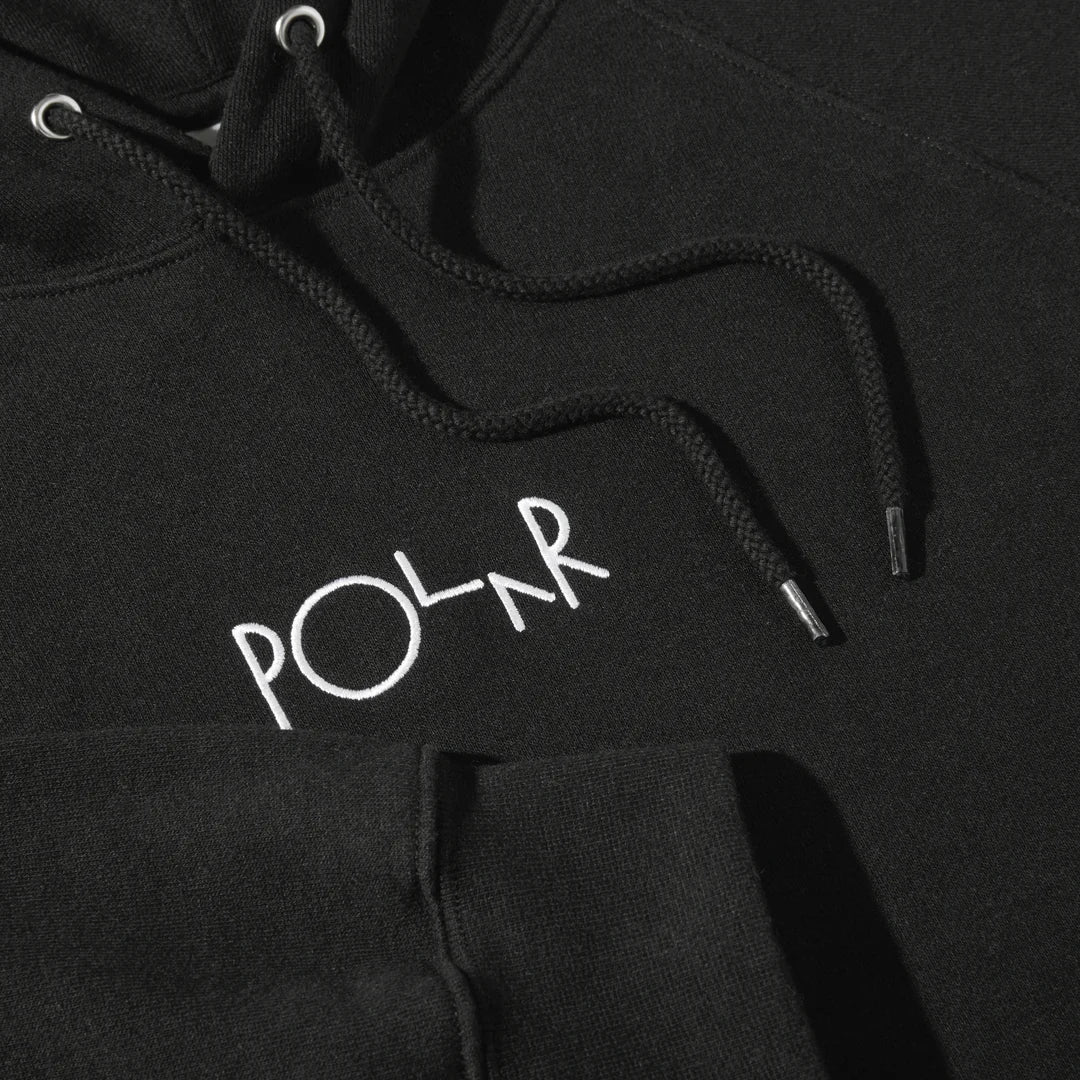 Felpa con cappuccio POLAR SKATE CO. DEFAULT HOODIE - BLACK