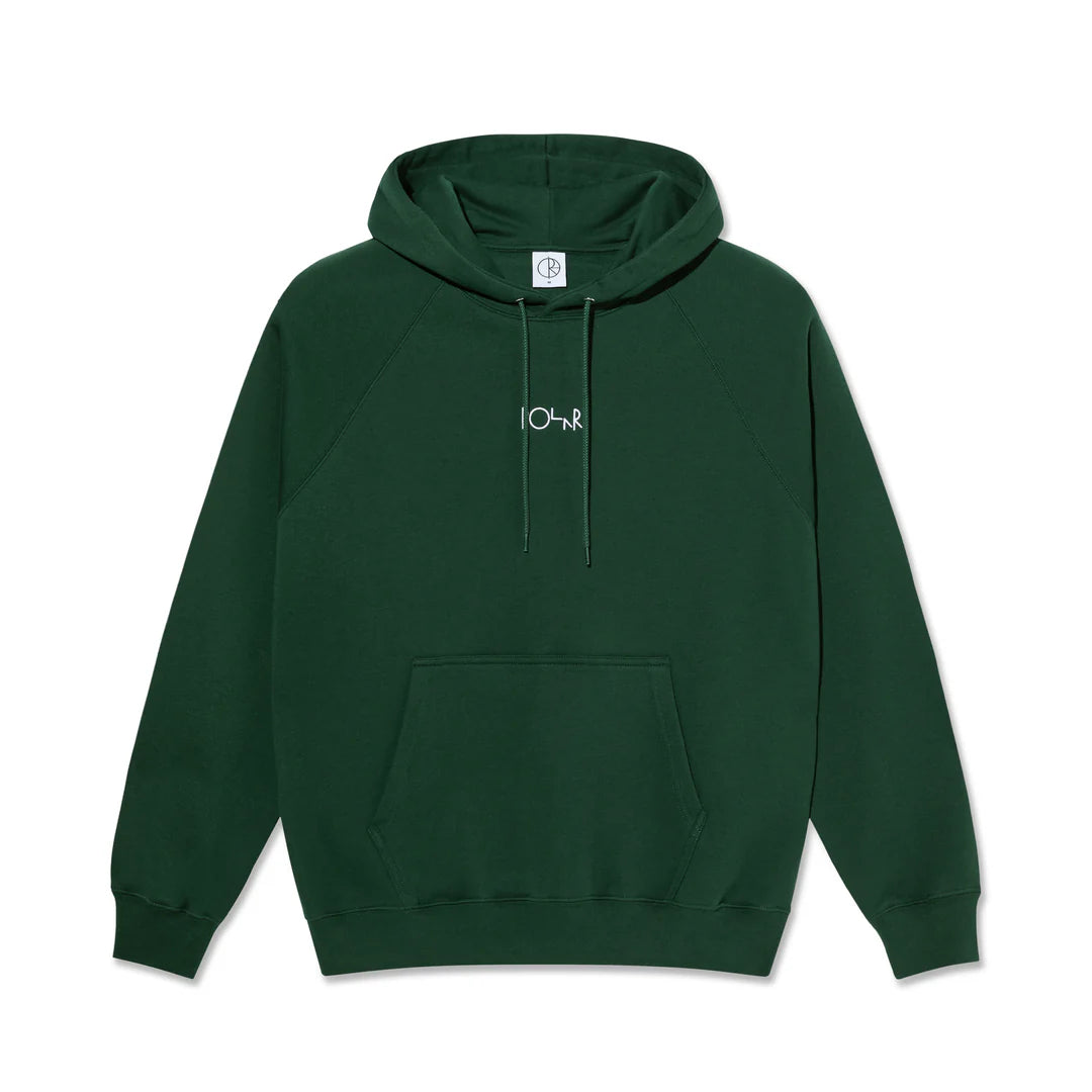 Felpa con cappuccio POLAR DEFAULT HOODIE - DARK GREEN