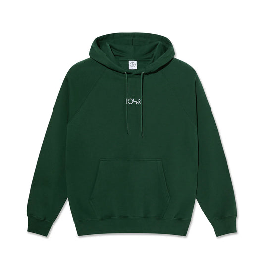 Felpa con cappuccio POLAR DEFAULT HOODIE - DARK GREEN