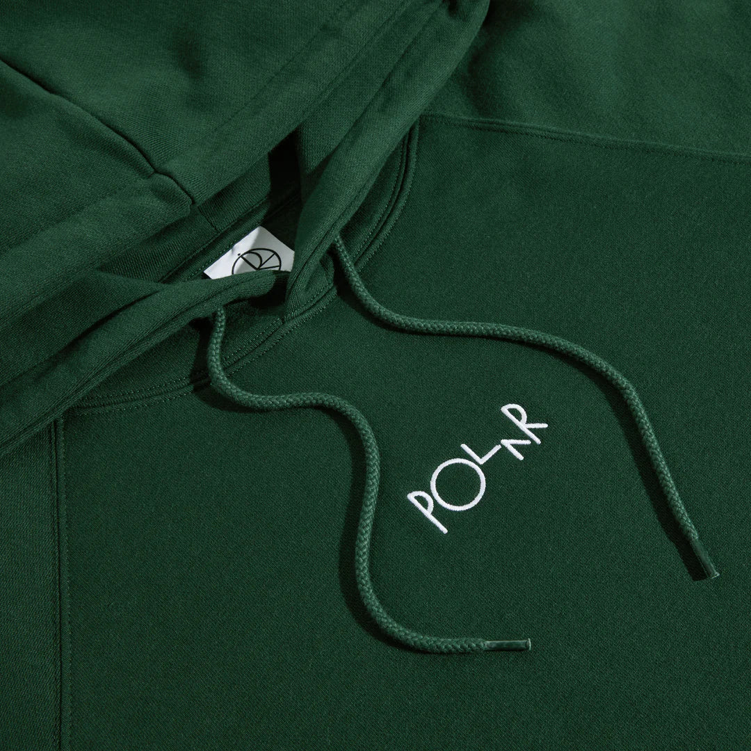 Felpa con cappuccio POLAR DEFAULT HOODIE - DARK GREEN