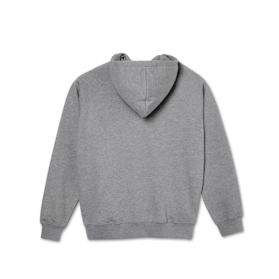 Felpa con cappuccio POLAR SKATE CO. DEVIL MAN ZIP HOODIE GREY