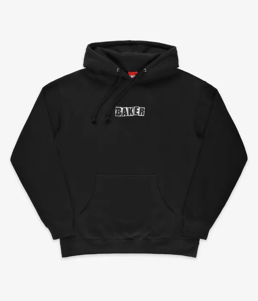 Felpa con cappuccio BAKER BRAND LOGO FELPA HOODIE (BLACK)