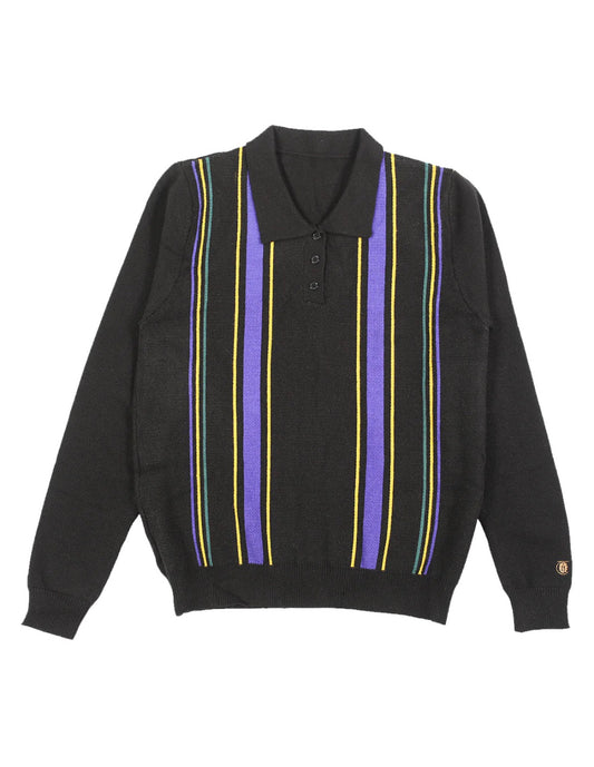 Maglione THEORIES BRAND COSMO KNIT SWEATER BLACK