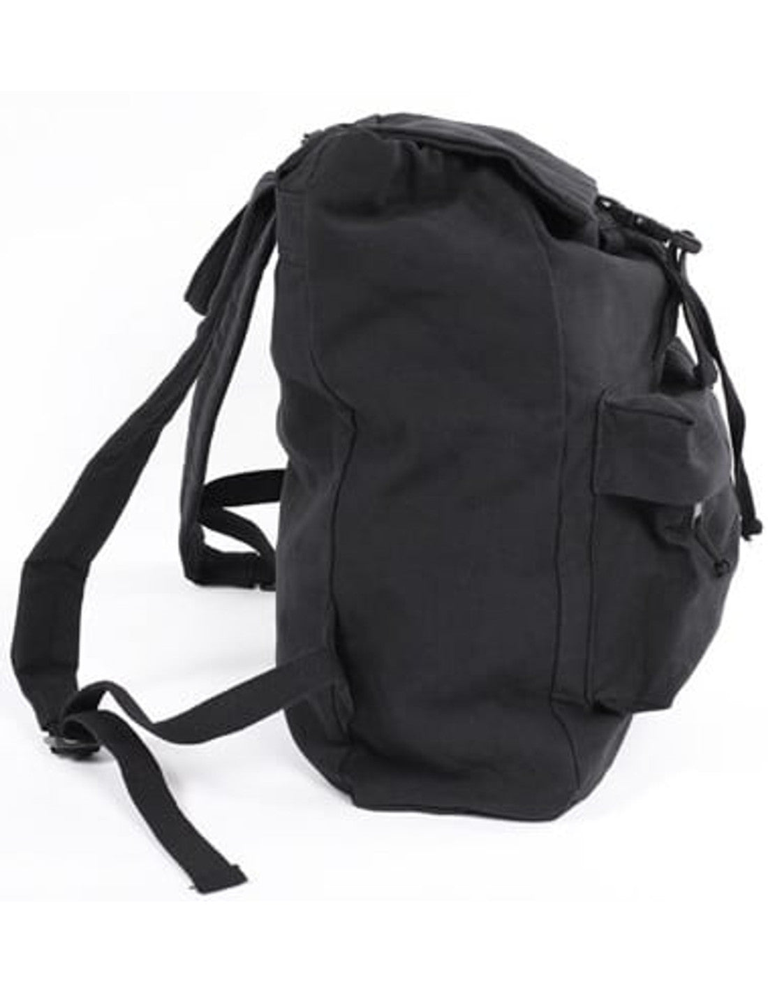 Zaino in canvas THEORIES BRAND STAMP CAMPING BACKPACK BLACK
