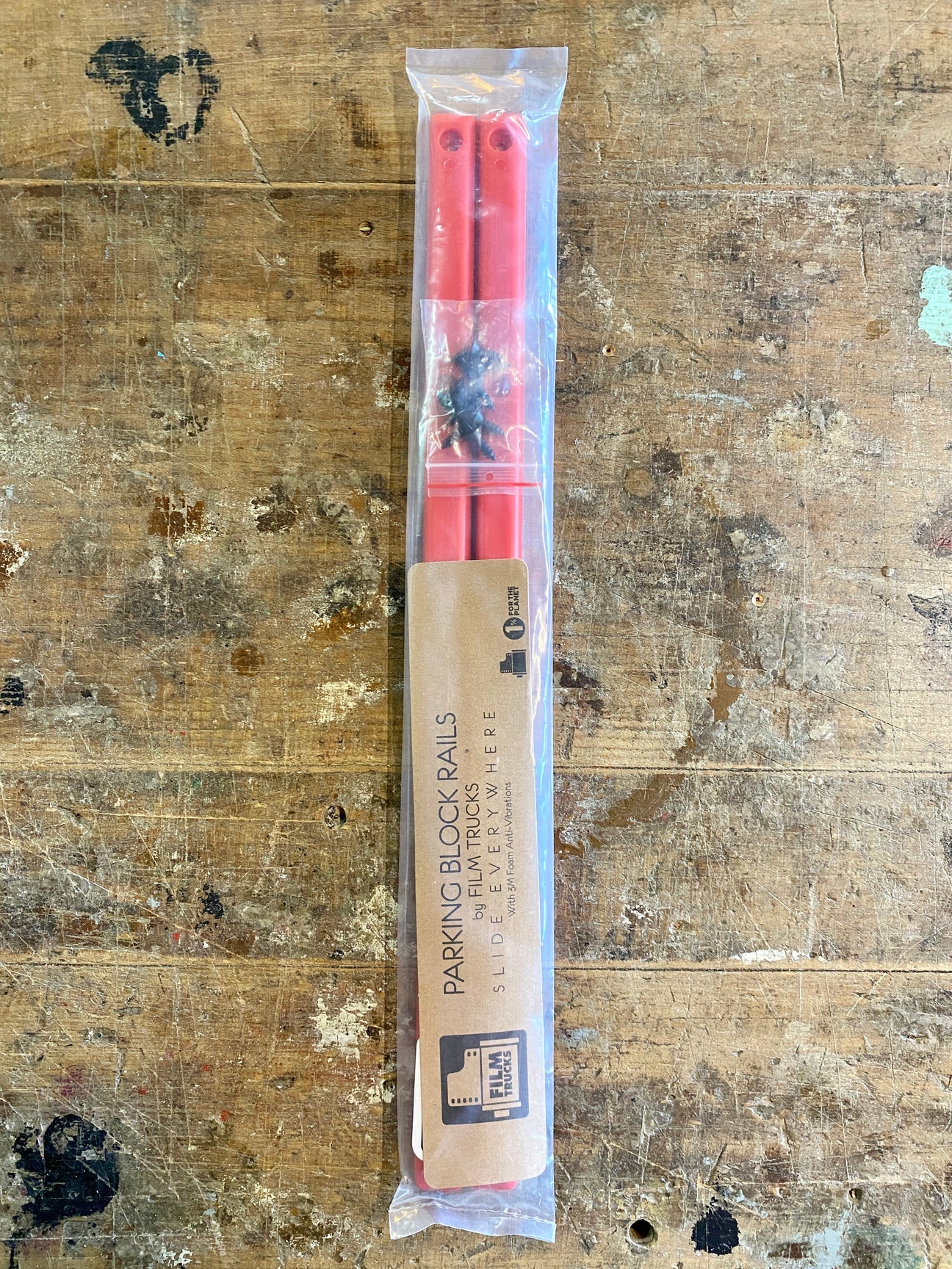FILM TRUCKS - PARKING BLOCK RAILS RED