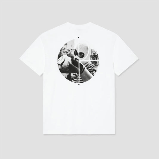 Maglietta a maniche corte Polar skate co. Fill Logo Klez Tee (White)