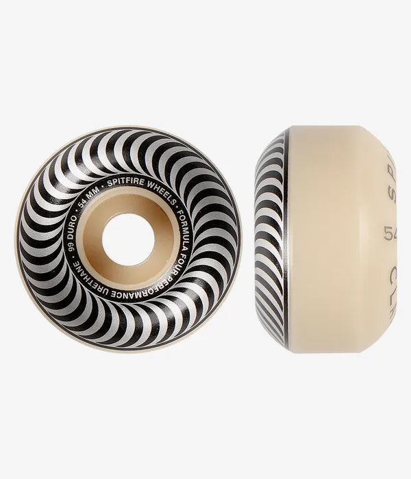 Spitfire Formula Four Classic Ruote (white silver) 54mm 99A pacco da 4