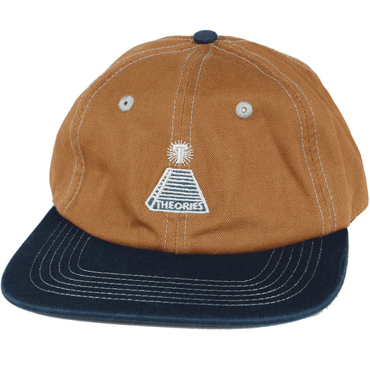 Cappellino Theories Scribble Embroidered Strapback Hat col. Navy