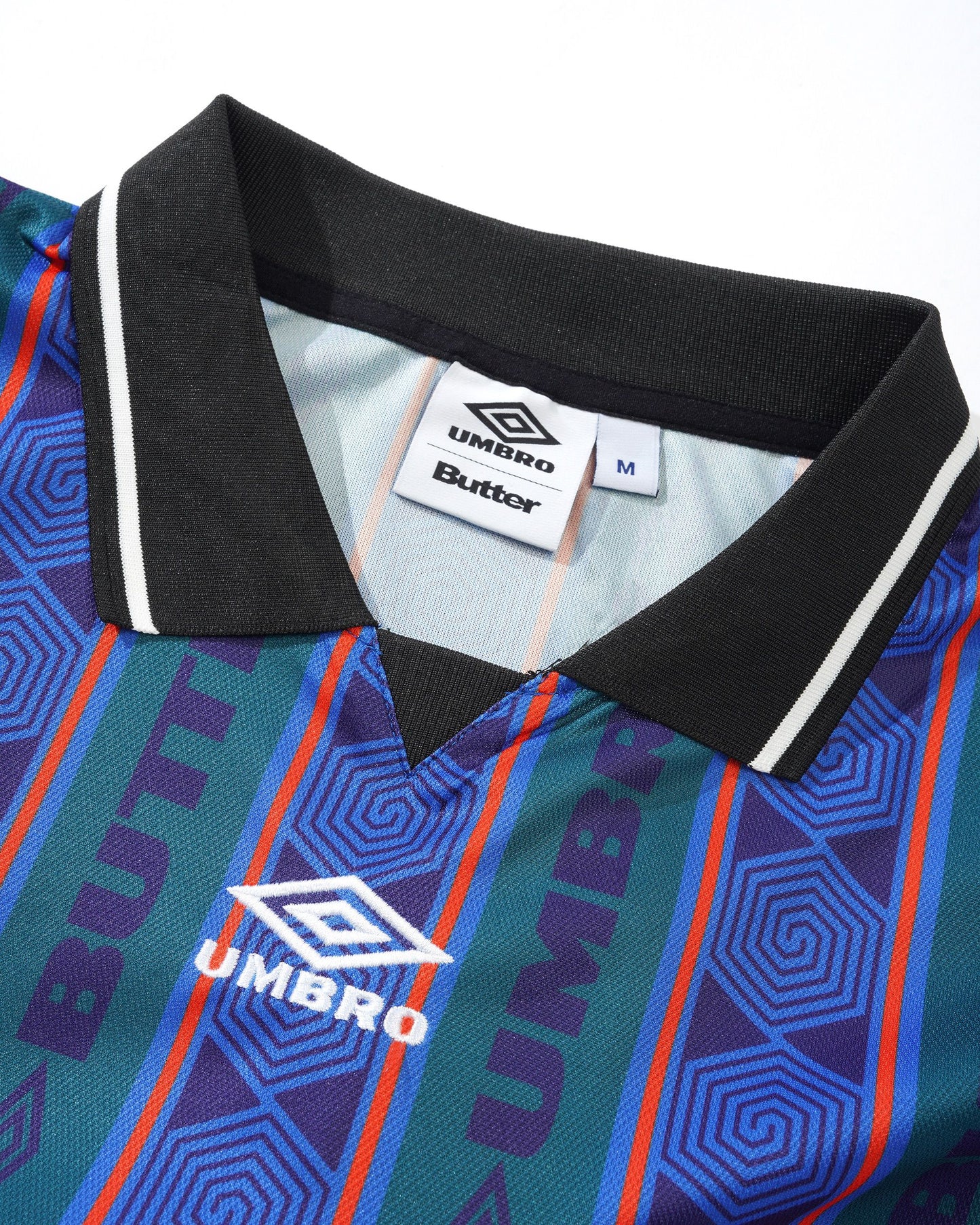 BUTTER x UMBRO VERT JERSEY - FOREST / COBALT
