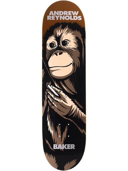 Tavola da Skate Baker Andrew Reynolds Smoking Monkey 8.25'' Limited edition